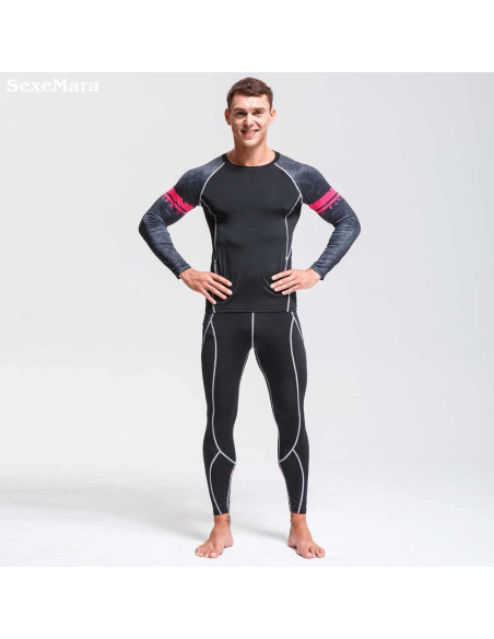 ODZIEŻ TERMOAKTYWNA RASHGUARD LEGINSY KOMPLET