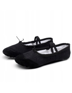 BALETKI DO TAŃCA TRADYCYJNE BALET RYTMIKA CZARNE 2