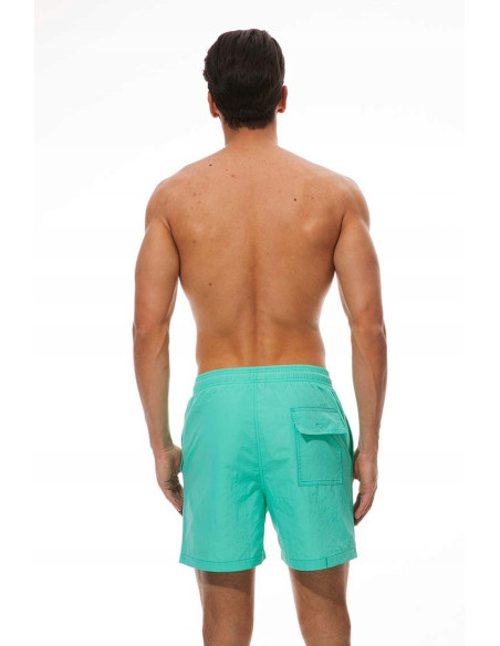 KĄPIELÓWKI MĘSKIE SZORTY SPODENKI TURKUSOWE