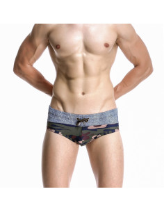 MĘSKIE KĄPIELÓWKI SLIPY SLIPKI MORO Z KIESZENIĄ