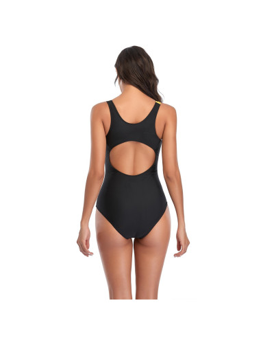 STRÓJ KOSTIUM KĄPIELOWY SPORTOWY YELLOW