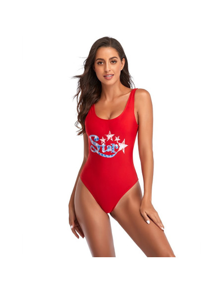 STRÓJ KOSTIUM KĄPIELOWY JEDNOCZĘŚCIOWY SEXY