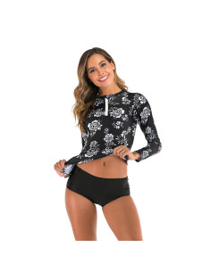 STRÓJ KĄPIELOWY Z DŁUGIM RĘKAWEM KITE SURFING 2