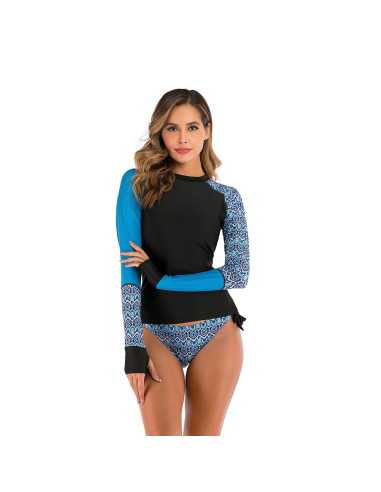 STRÓJ KĄPIELOWY DŁUGI RĘKAW SURFING MORSKI