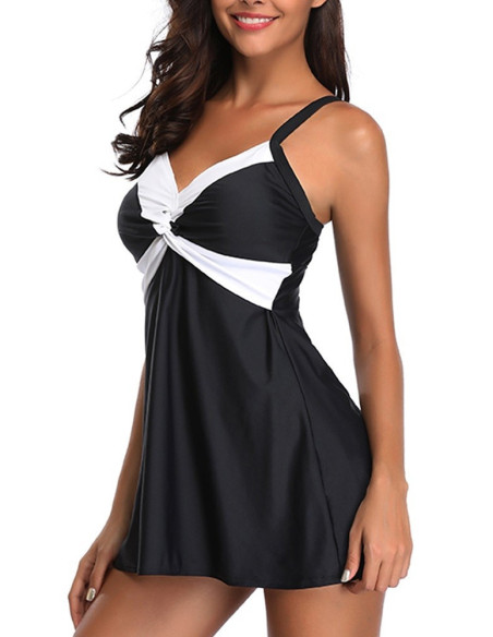 TANKINI STRÓJ KĄPIELOWY SUKIENKA DWUCZĘŚCIOWA