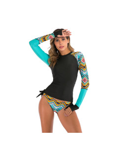 STRÓJ KĄPIELOWY DŁUGI RĘKAW SURFING AZTEC 2