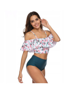 BIKINI STRÓJ KĄPIELOWY WYSOKI STAN HISZPANKA 2