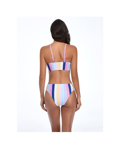 BIKINI STRÓJ KĄPIELOWY CUKIERKOWY PASTELOWY