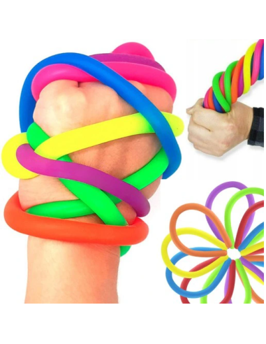 KOMPLET ZESTAW ZABAWKI ANTYSTRESOWE GNIOTKI 24SZT