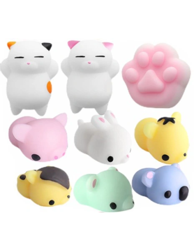 ZESTAW ZABAWEK ANTYSTRESOWYCH SENSORYCZNYCH 23SZT