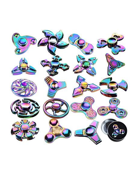 ZESTAW ZABAWEK ANTYSTRESOWYCH SENSORYCZNYCH 23SZT