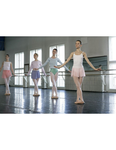 BALETKI DO TAŃCA BALETU RYTMIKA SREBRNE SKÓRZANE