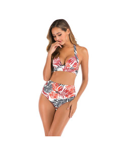 BIKINI STRÓJ KĄPIELOWY WYSOKI STAN PUSH UP