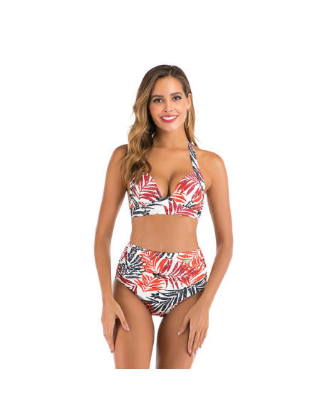 BIKINI STRÓJ KĄPIELOWY WYSOKI STAN PUSH UP