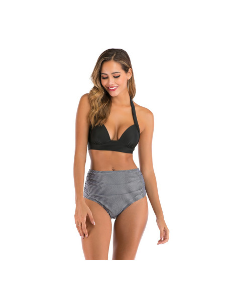 BIKINI STRÓJ KĄPIELOWY WYSOKI STAN PUSH UP