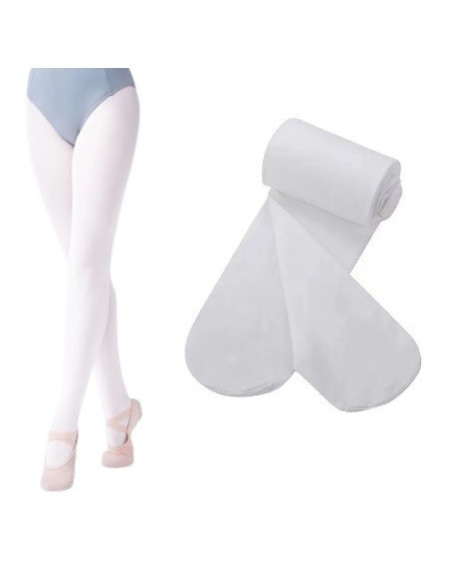 RAJSTOPY BALETOWE 90 DEN BIAŁE - WYSOKA JAKOŚĆ