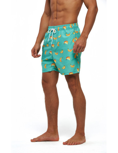 KĄPIELÓWKI MĘSKIE SZORTY SPODENKI BANANY