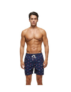 KĄPIELÓWKI MĘSKIE SZORTY SPODENKI RYBY RYBKI