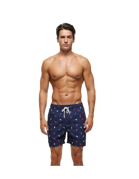 KĄPIELÓWKI MĘSKIE SZORTY SPODENKI RYBY RYBKI