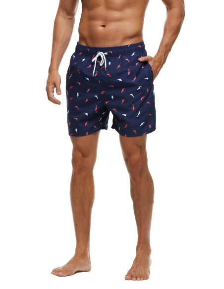 KĄPIELÓWKI MĘSKIE SZORTY SPODENKI RYBY RYBKI