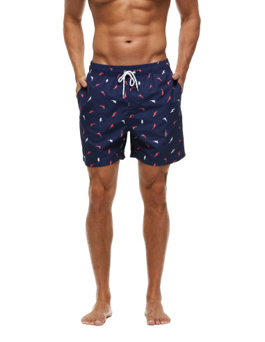 KĄPIELÓWKI MĘSKIE SZORTY SPODENKI RYBY RYBKI