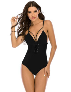STRÓJ KOSTIUM KĄPIELOWY MONOKINI PUSH UP