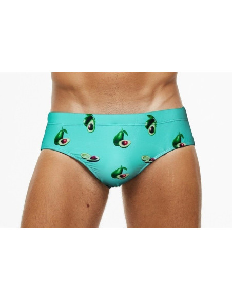 KĄPIELÓWKI MĘSKIE SLIPY SLIPKI AWOKADO LAZUR