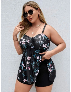 STRÓJ KĄPIELOWY SUKIENKA DWUCZĘŚCIOWA SPODENKI 2