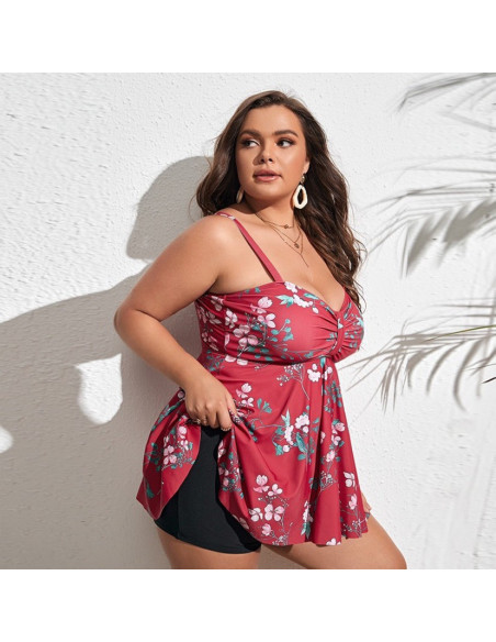 STRÓJ KĄPIELOWY SUKIENKA DWUCZĘŚCIOWA SPODENKI