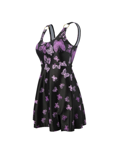 STRÓJ KĄPIELOWY JEDNOCZĘŚCIOWY SUKIENKA FIGI