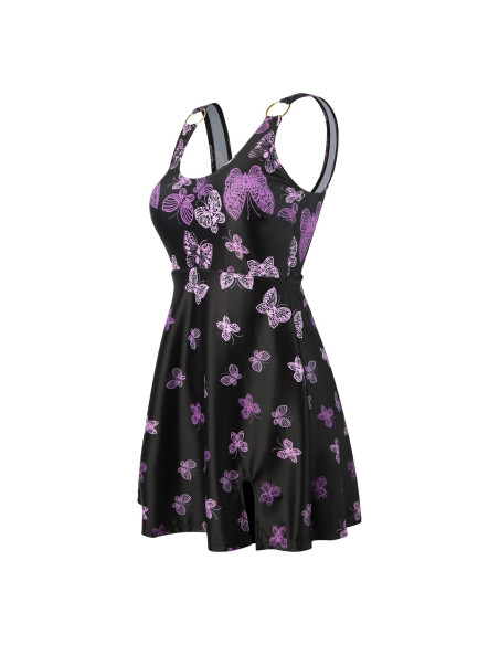 STRÓJ KĄPIELOWY JEDNOCZĘŚCIOWY SUKIENKA FIGI