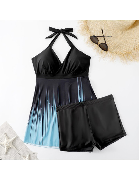 STRÓJ KĄPIELOWY SUKIENKA DWUCZĘŚCIOWA SPODENKI