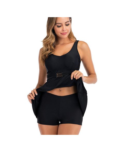 STRÓJ KĄPIELOWY SUKIENKA DWUCZĘŚCIOWA SPODENKI