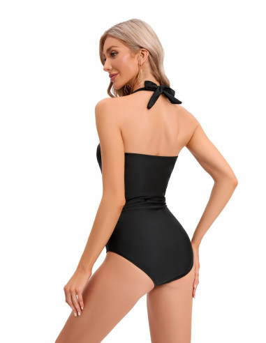 STRÓJ KOSTIUM KĄPIELOWY CZARNY FISZBIN PUSH UP