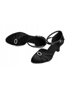 BUTY TANECZNE DO TAŃCA STANDARDU KRYTE CZARNE 5cm