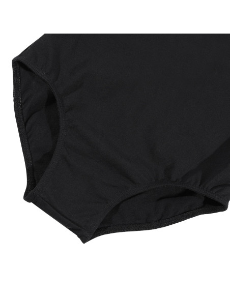 BODY BALETOWE STRÓJ DO BALETU FALBANKI CZARNE