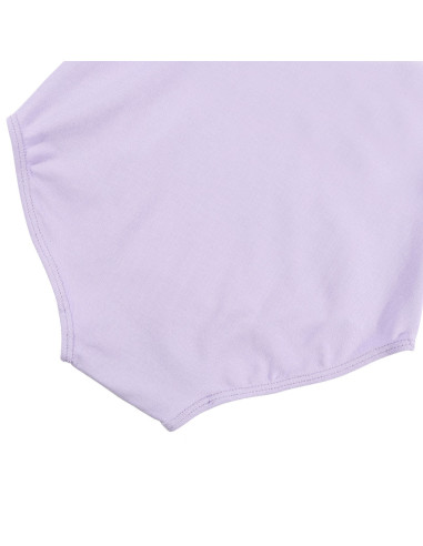 BODY BALETOWE STRÓJ DO BALETU FALBANKI FIOLET