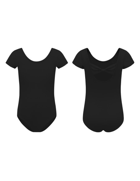 BODY BALETOWE STRÓJ DO TAŃCA BALETU CZARNE