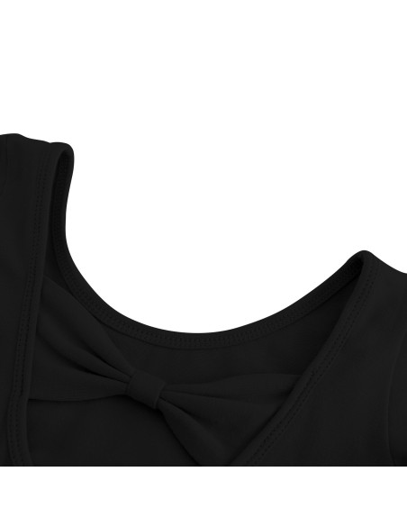 BODY BALETOWE STRÓJ DO TAŃCA BALETU CZARNE