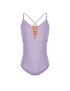 BODY BALETOWE STRÓJ DO TAŃCA BALETU FIOLETOWE 2