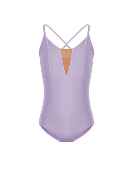 BODY BALETOWE STRÓJ DO TAŃCA BALETU FIOLETOWE