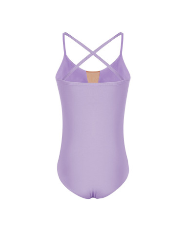 BODY BALETOWE STRÓJ DO TAŃCA BALETU FIOLETOWE