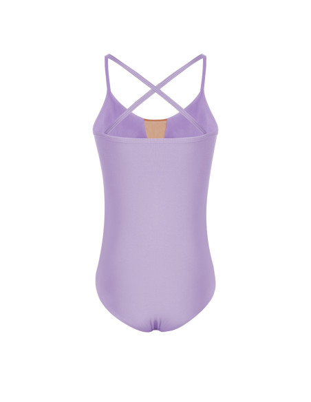 BODY BALETOWE STRÓJ DO TAŃCA BALETU FIOLETOWE