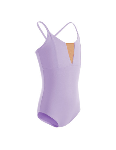 BODY BALETOWE STRÓJ DO TAŃCA BALETU FIOLETOWE