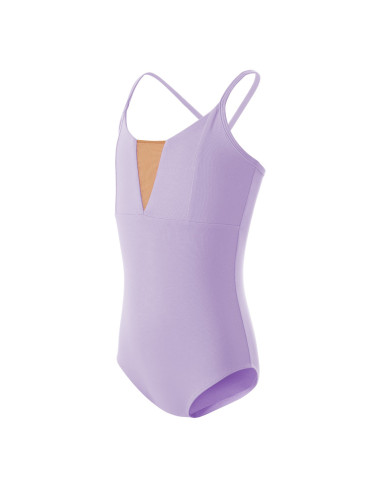 BODY BALETOWE STRÓJ DO TAŃCA BALETU FIOLETOWE