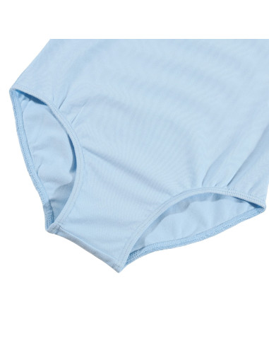 BODY BALETOWE STRÓJ DO BALETU FALBANKI BŁĘKIT