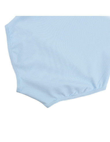 BODY BALETOWE STRÓJ DO BALETU FALBANKI BŁĘKIT