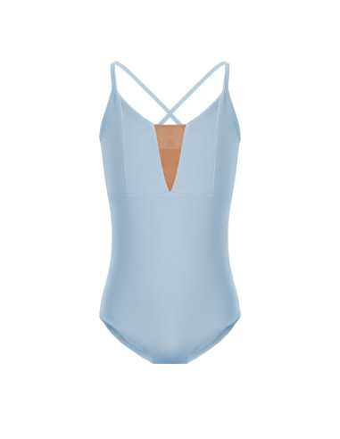 BODY BALETOWE STRÓJ DO TAŃCA BALETU BŁĘKITNE