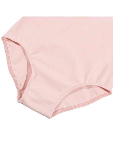 BODY BALETOWE STRÓJ DO BALETU FALBANKI RÓŻOWE