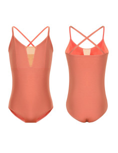 BODY BALETOWE STRÓJ DO TAŃCA BALETU MORELOWE